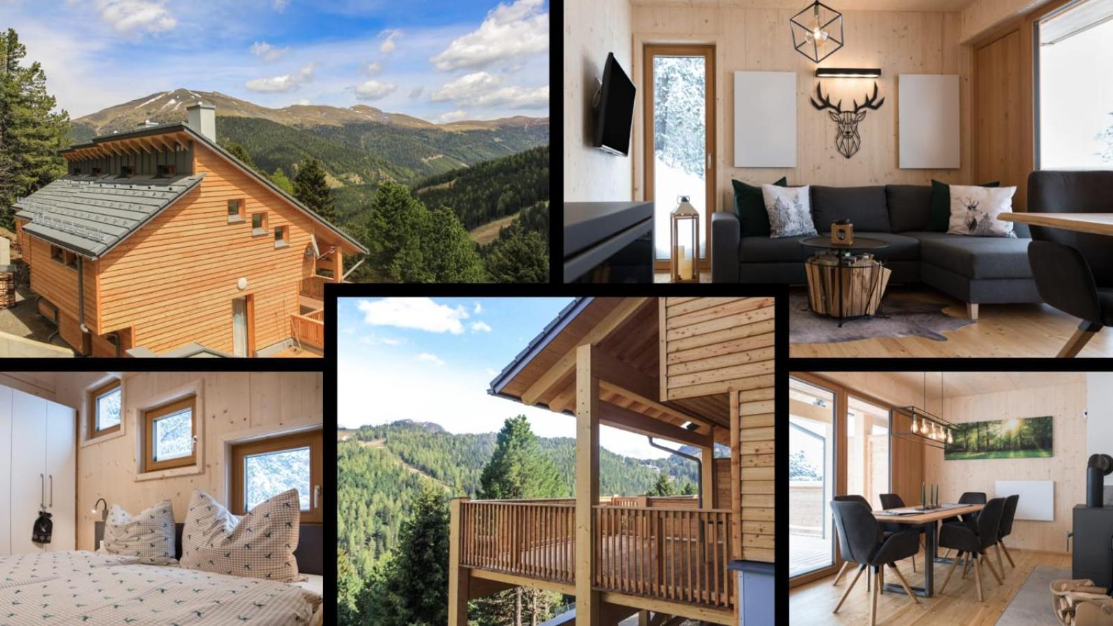 Chalet Sunnseitn - Auf Der Turracher Hohe Exteriör bild